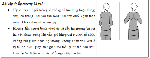 Bài tập phục hồi chức năng sau điều trị ung thư vú