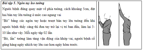 Bài tập phục hồi chức năng sau điều trị ung thư vú