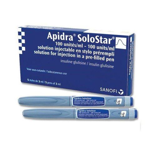 
Thuốc Apidra Solostar Insulin Pen được sử dụng để thay thế insulin mà cơ thể bạn thường tạo ra
