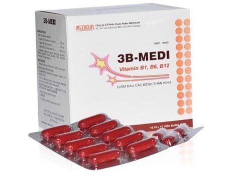 Thông tin về thuốc 3B Medi