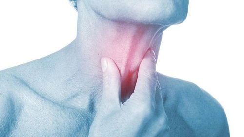 Throat cancer is diagnosed by what imaging test?