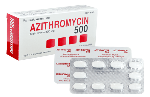 Possible side effects when using the antibiotic Azithromycin