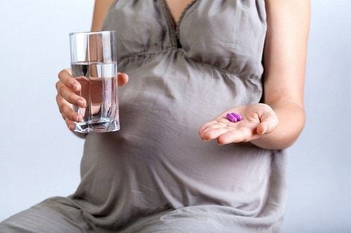 Note with antibiotics for pregnant women