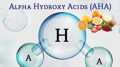 
Acid alpha hydroxy (AHA) có tác dụng tẩy da chết
