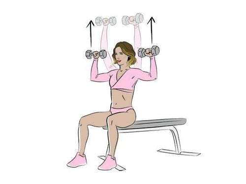 
Bài tập tạ tay Seated shoulder press
