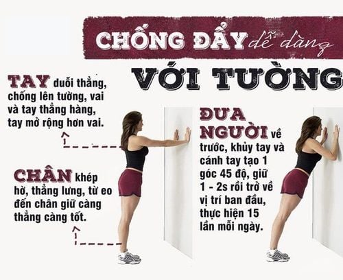 
Với bài tập ngực này, nữ giới có thể thực hiện hàng ngày và cũng không cần đạo cụ hỗ trợ
