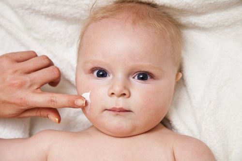 Note when using topical medicine for babies