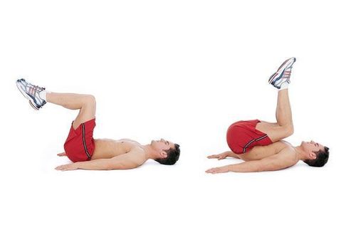 
Động tác Reverse Crunch
