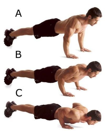 For beginners, doing 100 push-ups daily can yield positive results.