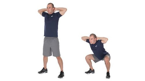 
Body weight squats tăng sức bền cho cơ bắp
