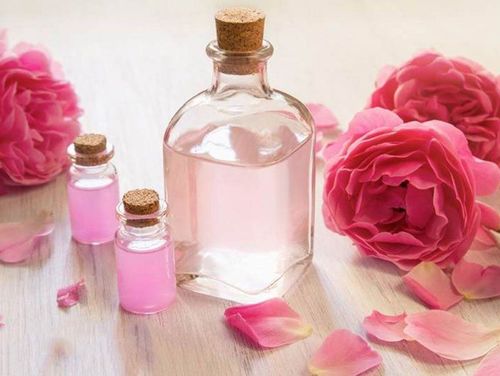 The effect of distilled rose water