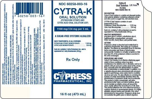 Thuốc CYTRA-K: Công dụng, chỉ định và lưu ý khi dùng