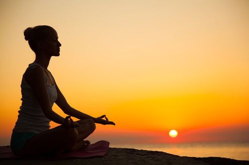 Meditation helps reduce stress step by step