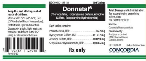Thuốc Donnatal: Công dụng, chỉ định và lưu ý khi dùng