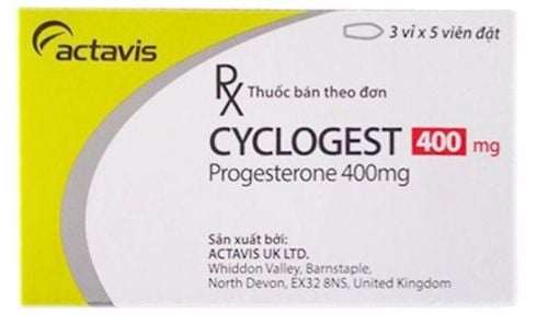 Effects and notes when using Cyclogest 400mg