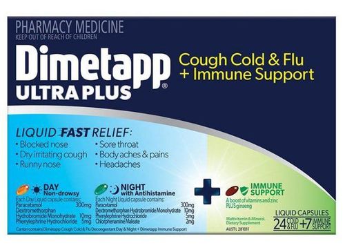 Dimetapp: Uses, indications and precautions when using