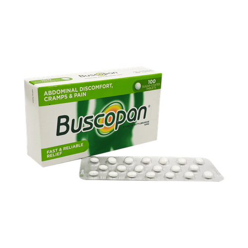 Buscopan- Effects, dosage and usage notes