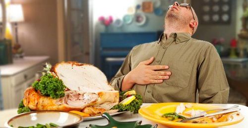 7 ways to affect the body if you eat too much