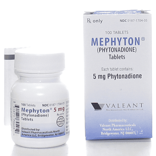 Mephyton: Uses, indications and precautions when using