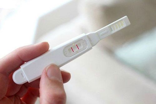 What is the cause of the female after taking the abortion pill 2 lines?