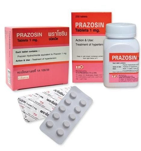 Thuốc Prazosin HCL: Công dụng, chỉ định và lưu ý khi dùng