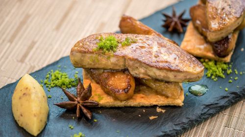 What do foie gras make delicious?