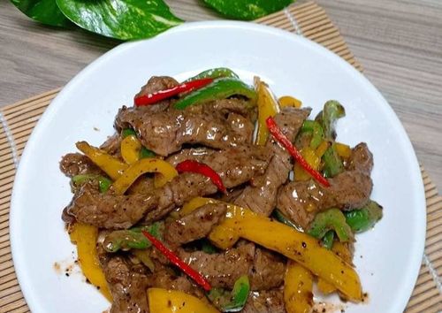 How to make beef with black pepper sauce