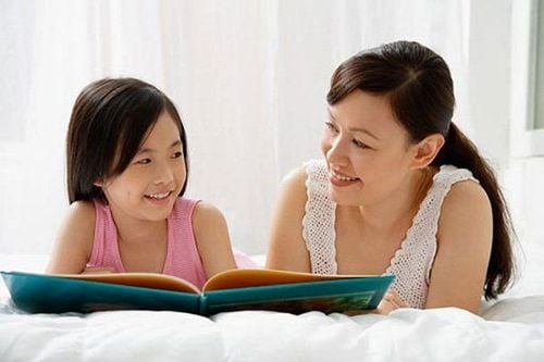 Read stories with your child to develop language