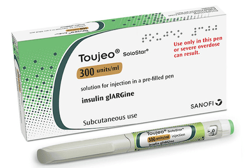 What is Toujeo Solostar 300UI/ml injection?