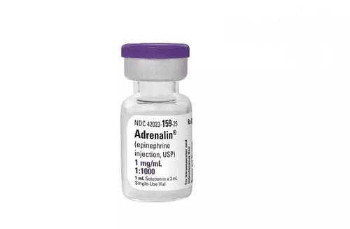 Why should adrenaline be used in emergency circulatory arrest?