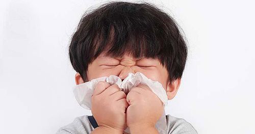 Một số trẻ bị hắt hơi do tình trạng lỗ mũi của trẻ bị nhỏ