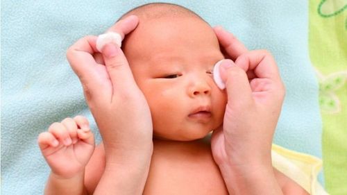 Trẻ sơ sinh hay đổ ghèn kèm mọc mụn trên mí mắt là bệnh gì?