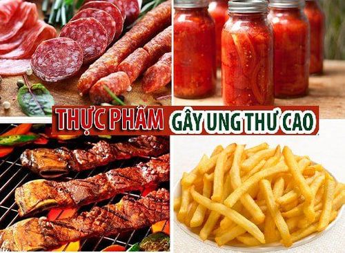 
Sử dụng thực phẩm gây ung thư có thể làm tăng nguy cơ phát triển ung thư của một người,
