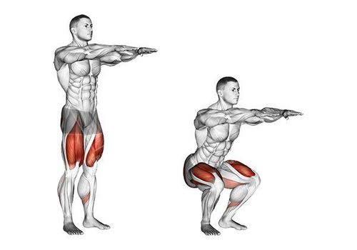 
Bài tập phát triển sức mạnh với Bodyweight Squat
