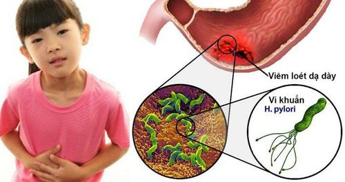 Trẻ 4 tuổi bị đau dạ dày tá tràng HP điều trị thế nào?