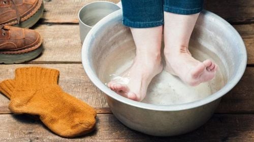 Does hot foot bath lower blood pressure?