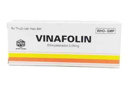 Lưu ý khi dùng thuốc Vinafolin