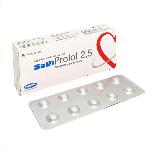 Công dụng thuốc Savi prolol 2.5
