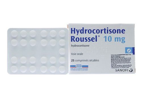 
Hydrocortisone 10mg là loại thuốc thuộc nhóm glucocorticoid
