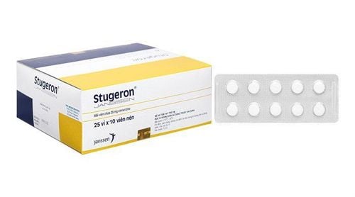 
Thuốc Stugeron 25mg thuộc nhóm thuốc kháng histamin H1
