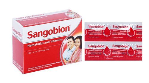 
Sangobion được sử dụng trong điều trị và dự phòng bệnh thiếu máu do thiếu sắt
