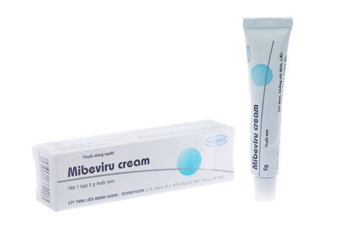 
Mibeviru cream là một loại thuốc dùng điều trị nhiễm Herpes simplex da
