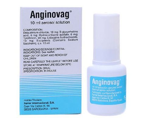 
Anginovag là một loại thuốc có hiệu quả điều trị bệnh cao
