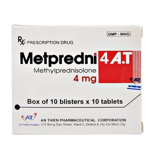 Metpredni 4mg là thuốc gì?