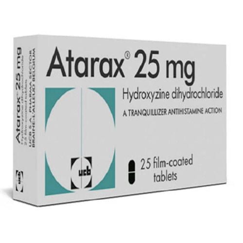 The effect of the drug Atarax 25mg