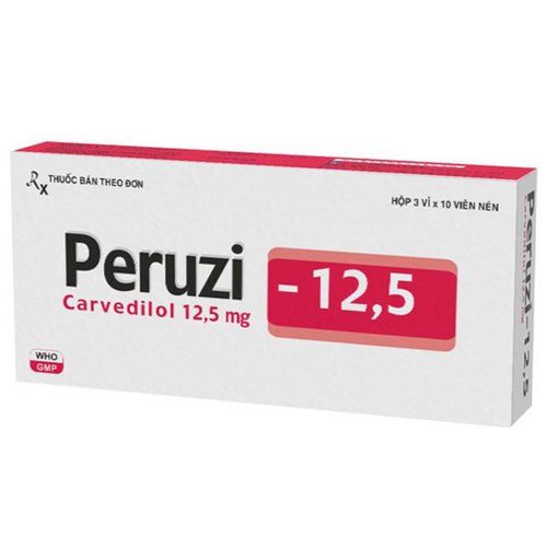 
Peruzi 12,5 mg là thuốc dùng để điều trị tăng huyết áp, suy tim hiệu quả
