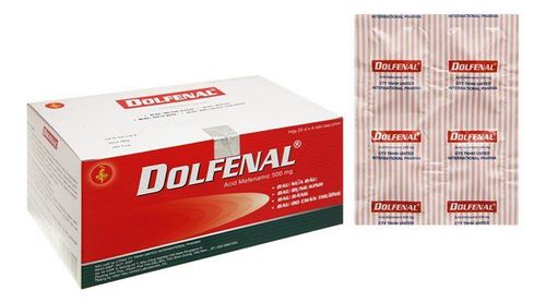 
Thuốc Dolfenal 500mg được sản xuất dưới dạng viên nén
