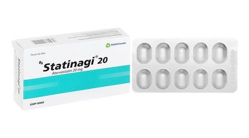 
Thuốc Statinagi 20mg được sử dụng trong điều trị tăng cholesterol máu
