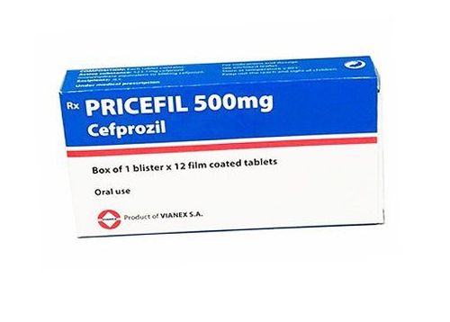 What does Pricefil 500mg do?