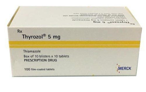 What is Thyrozole 5mg for?